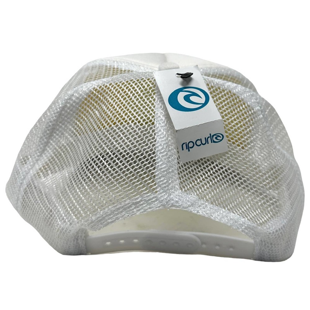 Rip Curl Unisex Mahalo For The Surf Hawaii Trucker Hat Cap in White - Picture 3 of 3